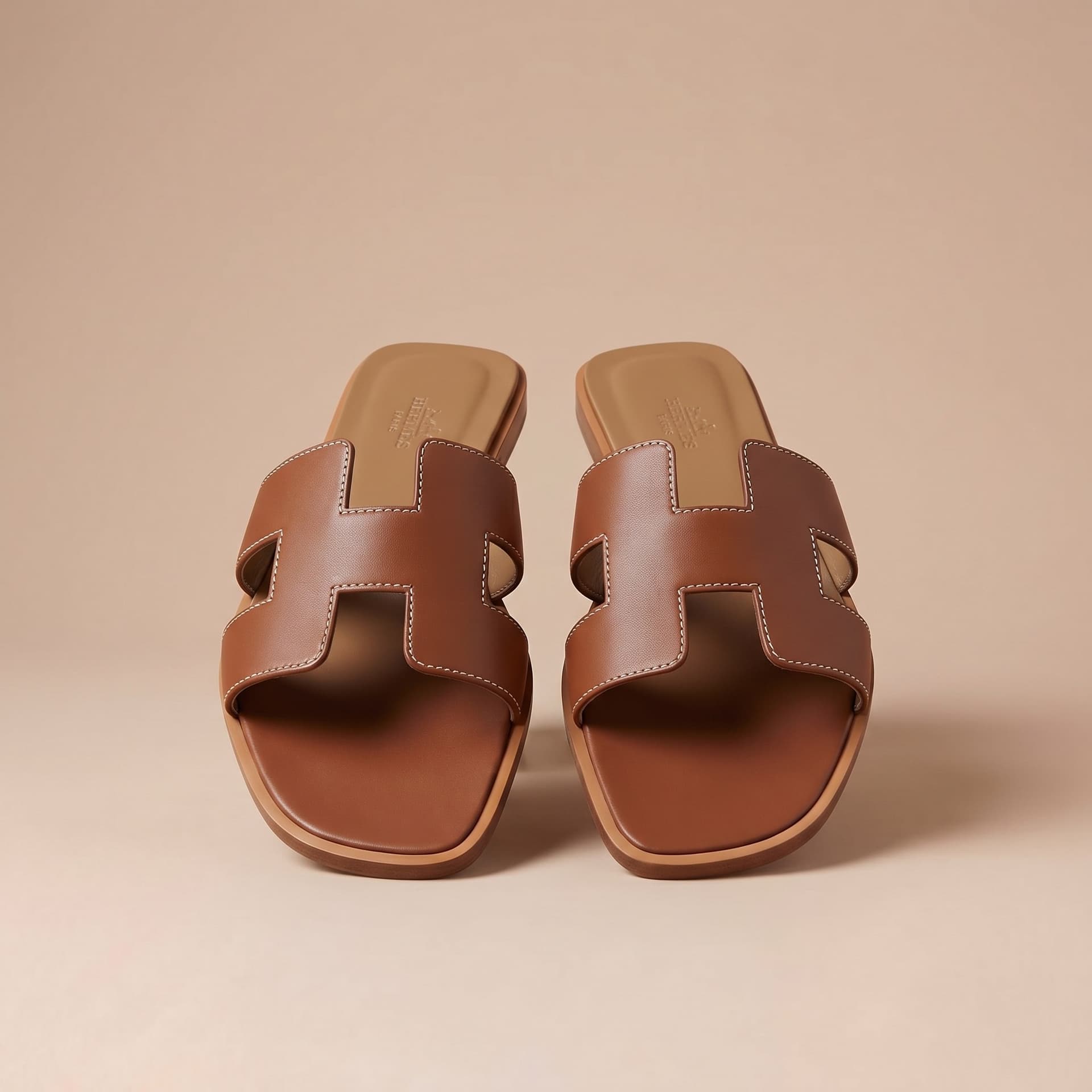 Hermès in Gold Epsom