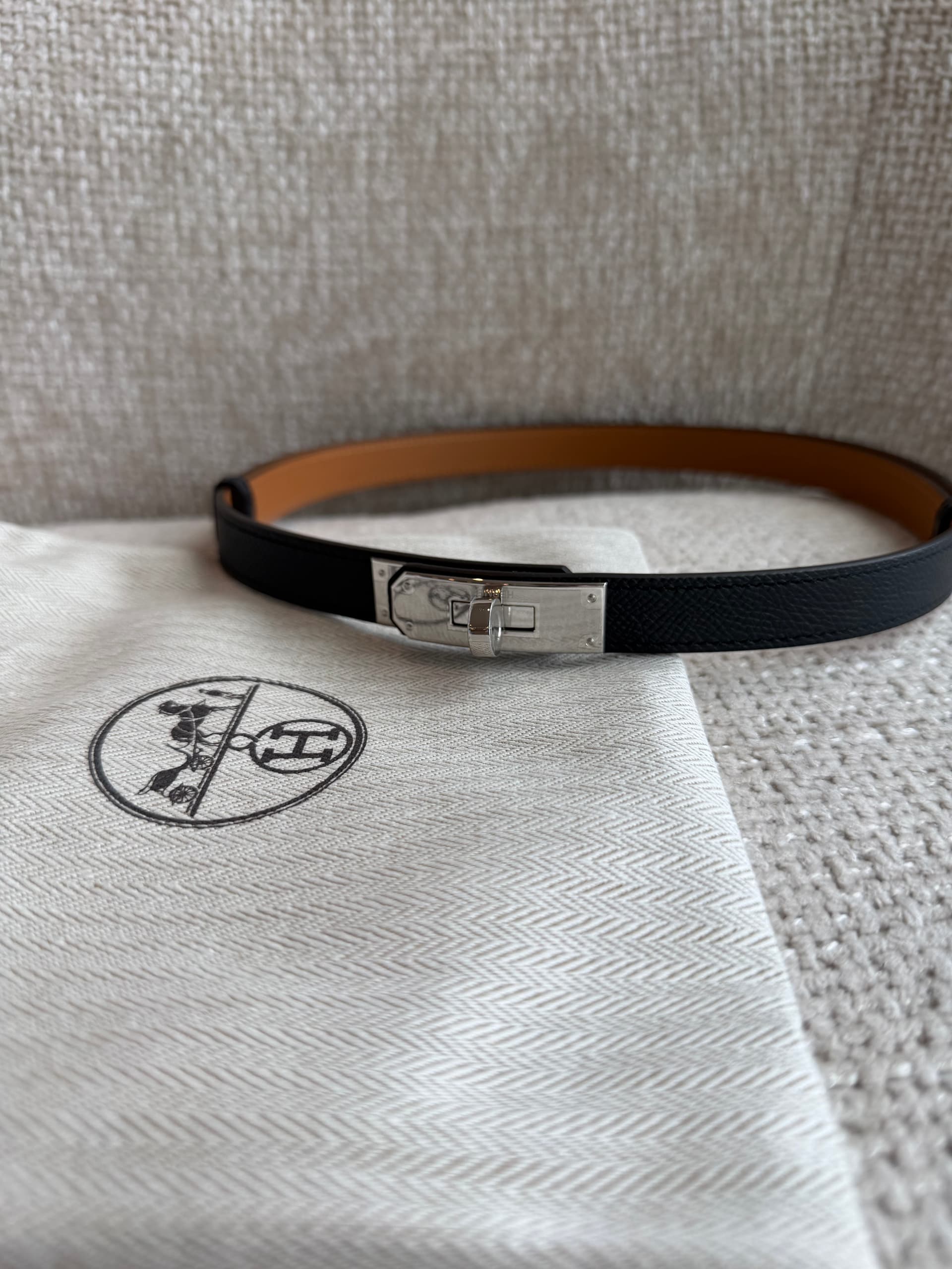 Hermès Other in Black Epsom Palladium (PHW) hardware