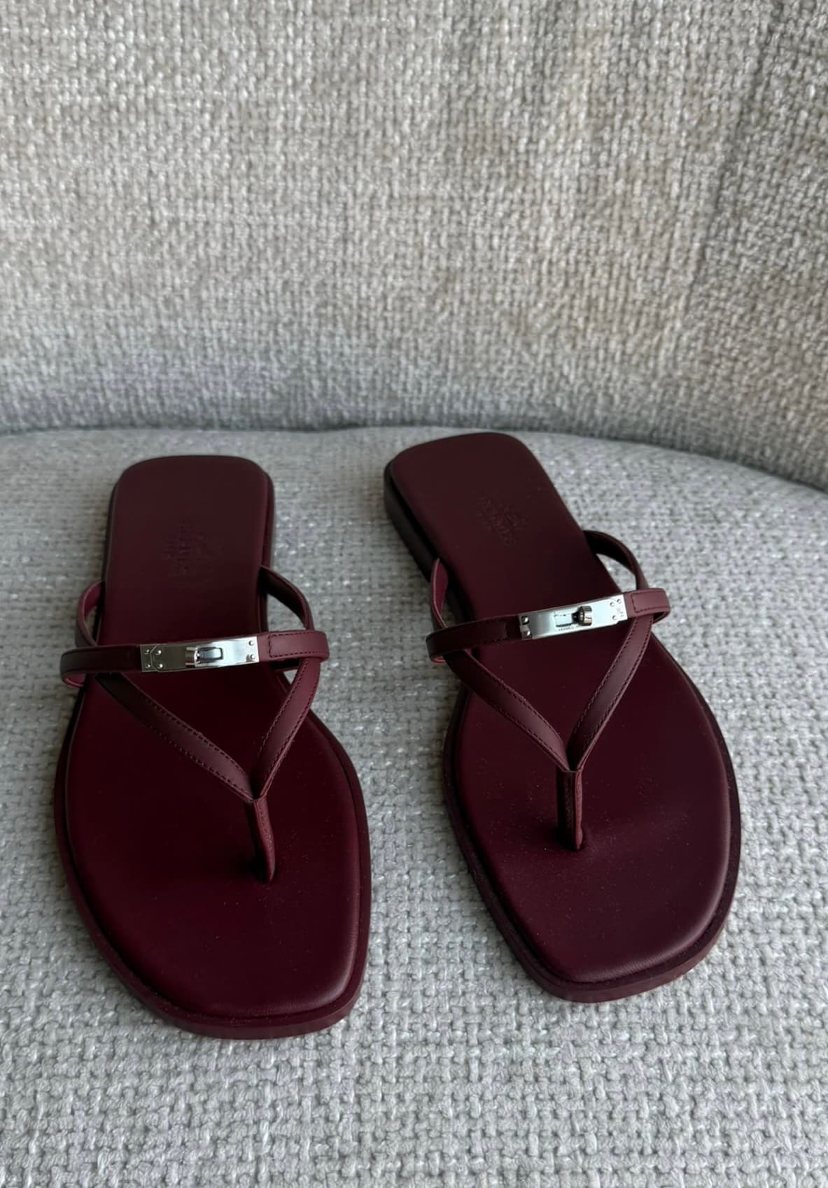 Hermès Other 38 in Rouge H Epsom PHW hardware