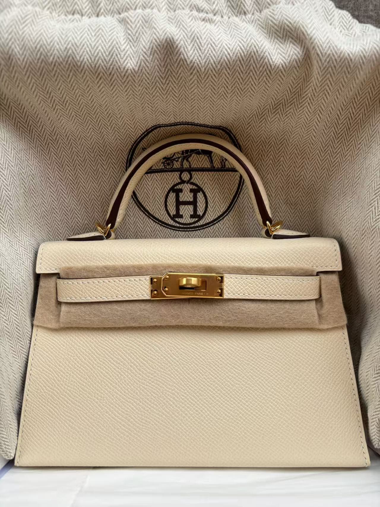 Hermès Other in Nata Gold (GHW) hardware — front view