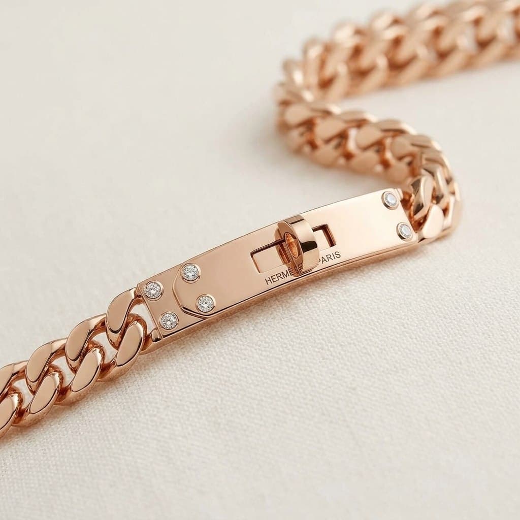 Hermès Other LG in Rose Gold — front view