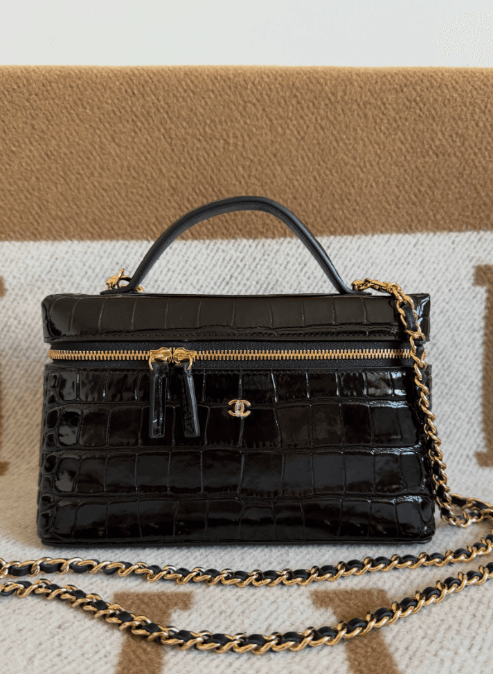 Hermès Other Small in Black Other Gold (GHW) hardware — front view