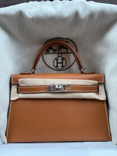 Hermès Mini Kelly Gold Epsom PHW