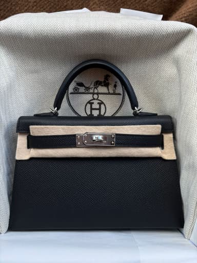 Hermès Mini Kelly HSS Noir Epsom PHW