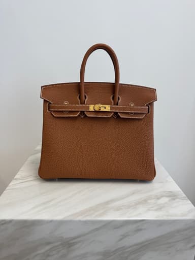 Hermès Birkin 25 Gold Togo Gold Hardware